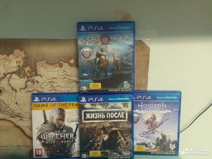 Диски на ps4