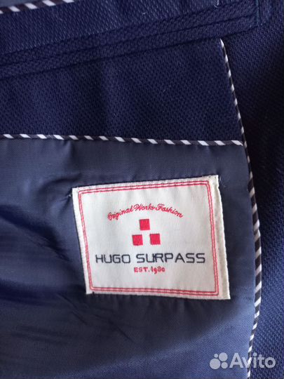 Пиджак Hugo surpass под джинсы