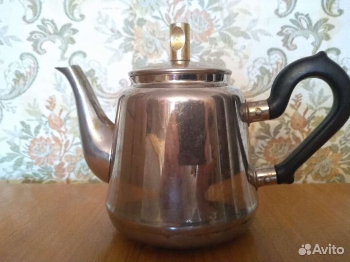 Винтажный заварочный чайник.мнц. Глухарь