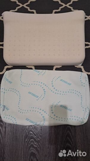 Подушка ортопедическая детская с наволочкой