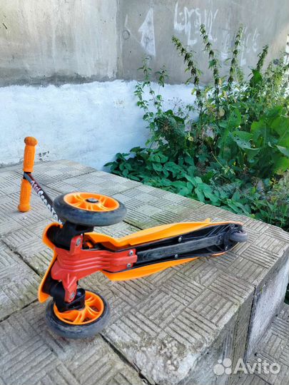 Самокат детский трехколесный бу