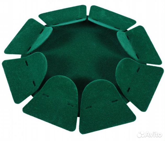 Лунка лепестковая металлическая