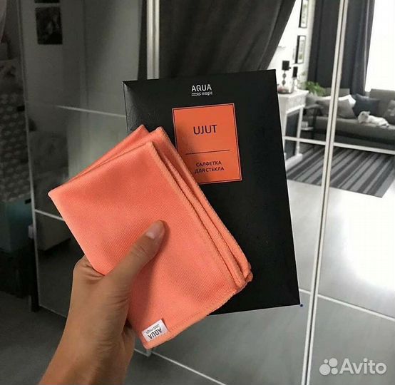 Салфетка (файбер) для стекла Greenway (Гринвей)