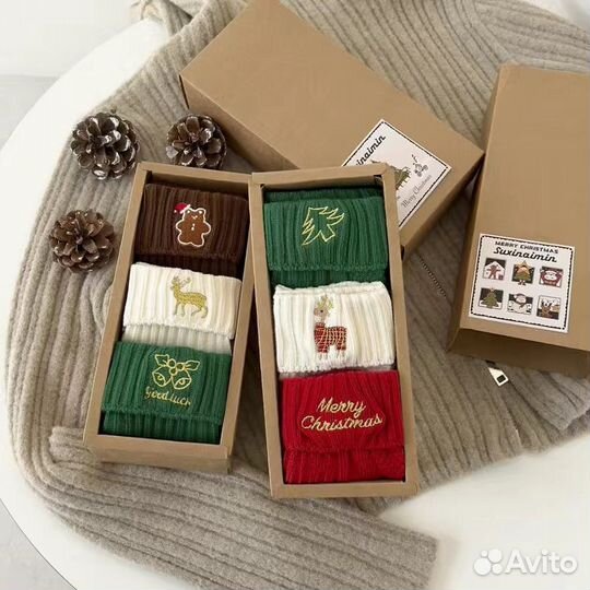 Новогодние носки