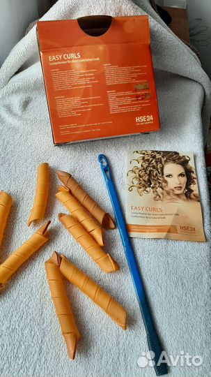 Бигуди, легкие локоны