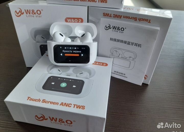 Air pods pro 2 с сенсорным дисплеем