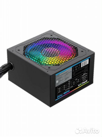 Блок питания ATX zircon RGB-700