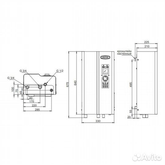Электрический котел Zota Solo 4,5 кВт