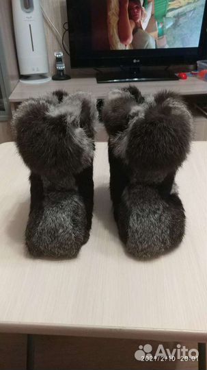 Меховые сапоги
