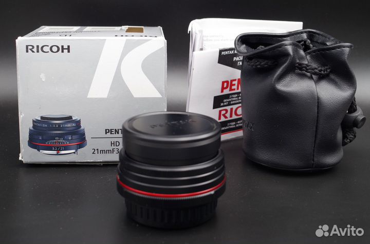 Объектив HD Pentax DA 21 мм F3.2 AL Limited