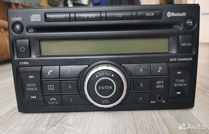 Магнитола Nissan Tiida