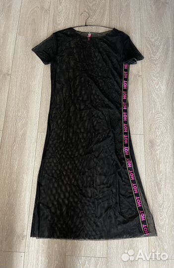 Пляжная туника женская Charmante черная M