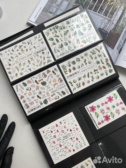 Альбом со слайдерами для маникюра