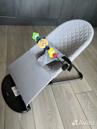 Шезлонг детский + ванночка + матрасик