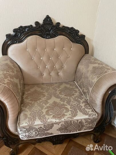 Диван и 2 кресла