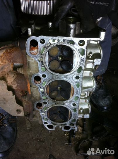 Гбц правая Mitsubishi dohc 6A13