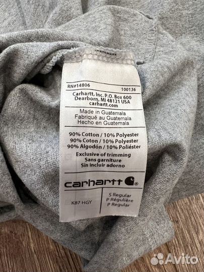 Футболка Carhartt оригинал