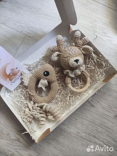 Развивающие игрушки, подарочный бокс