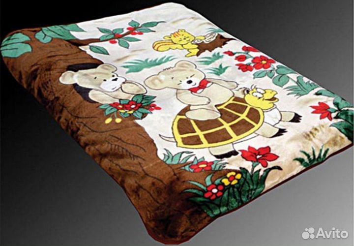 Плед тёплый детский