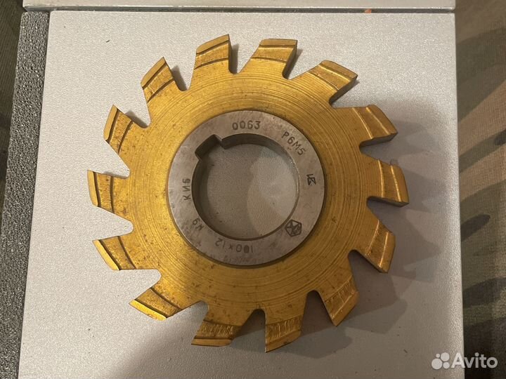 Фреза дисковая (Пазовая) 100х10 и 100х12