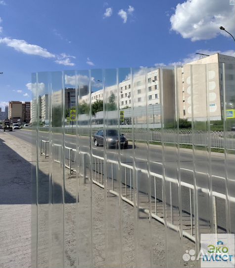 Профнастил пэт пластмассовый от 10 листов; от заво