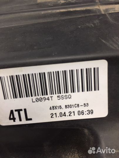 Outlander 3 левая фара