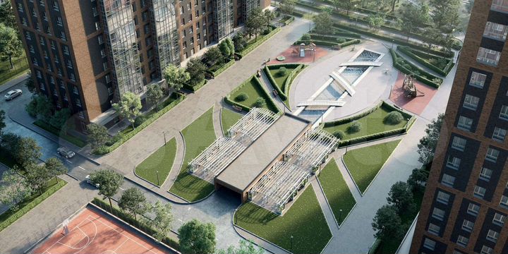 1-к. квартира, 93,2 м², 17/20 эт.