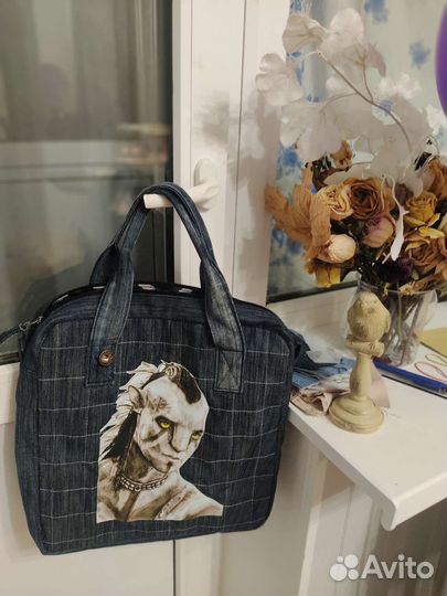 Cумка джинсовая