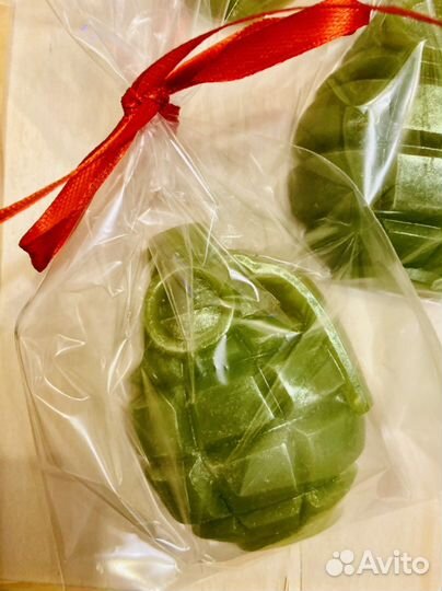 Мыло ручной работы на 23 февраля 5 шт