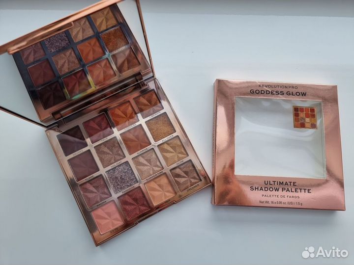 Тени Revolution Pro Goddess Glow Ultimate Bronze