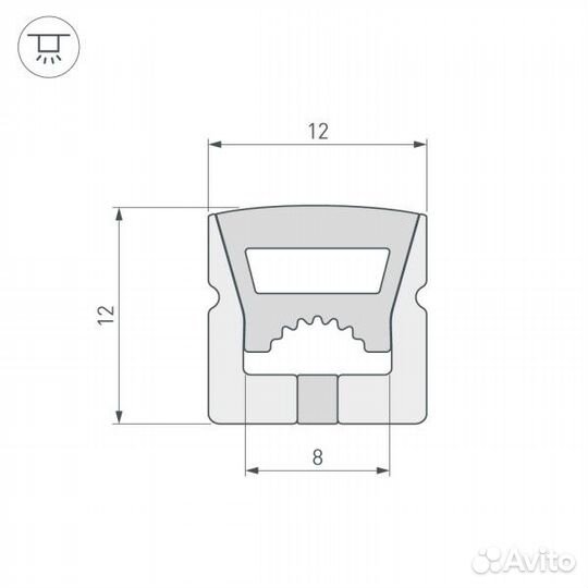 Профиль Arlight 040829