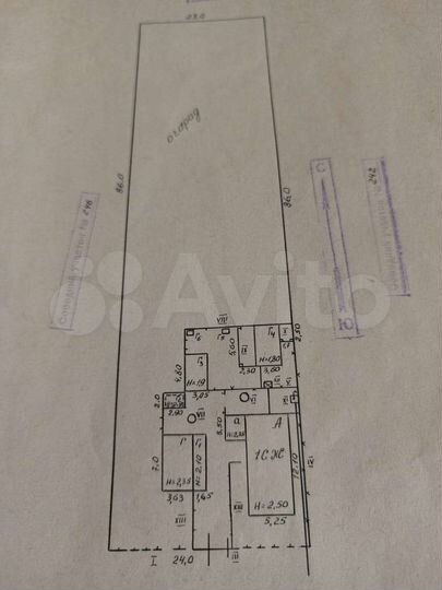 Дом 43 м² на участке 20 сот.