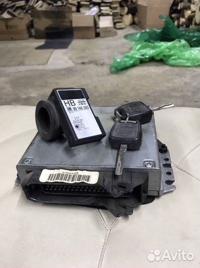 Эбу+иммобелайзер+ключ опель омега б 2л 136л/с