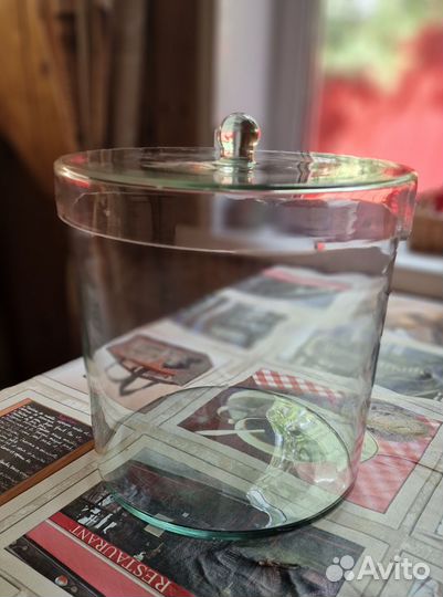 Банки (вазы) стеклянные декоративные