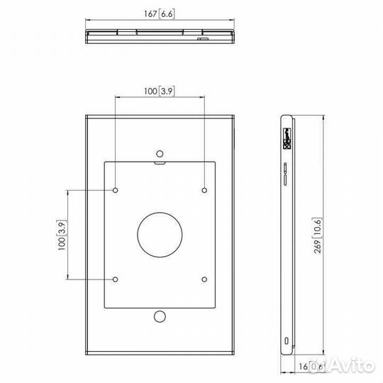 Антивандальный кожух для планшета Vogel’s