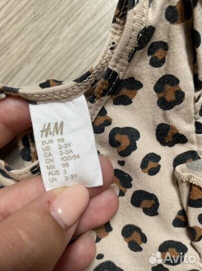 Платье летнее H&M 92 см