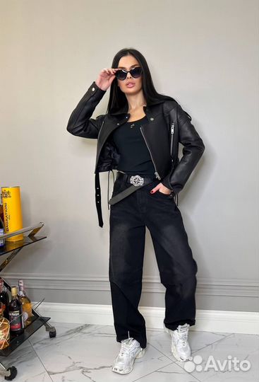 Косуха кожаная от gil sander