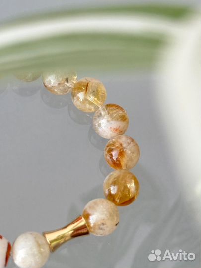 Браслет из цитрина