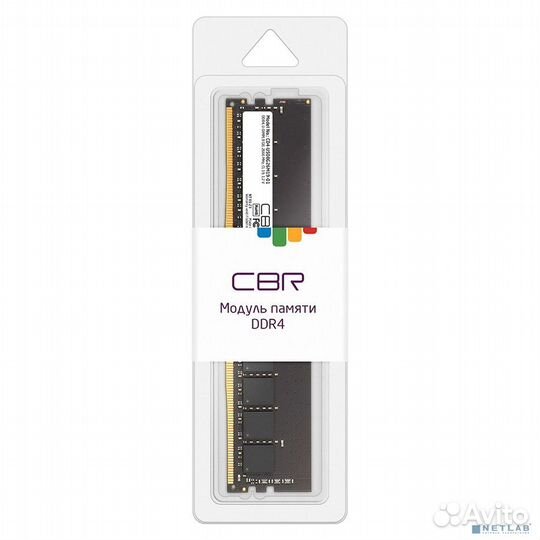 CBR DDR4 dimm (udimm) 8GB CD4-US08G26M19-01 PC4-21300, 2666MHz, CL19, 1.2V