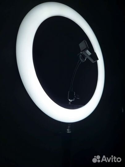 Кольцевая лампа со штативом 36см