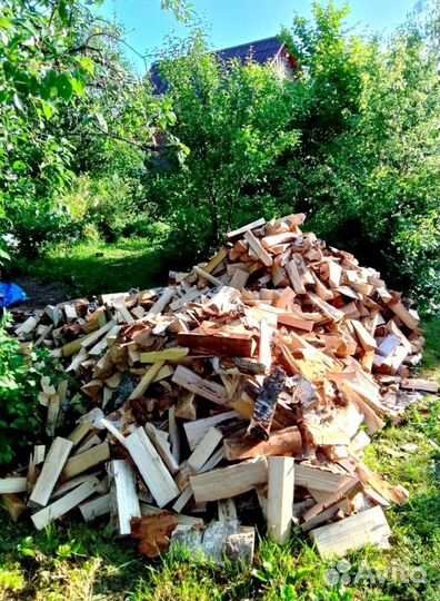 Дрова Береза навалом сухие в Выборге любого объема
