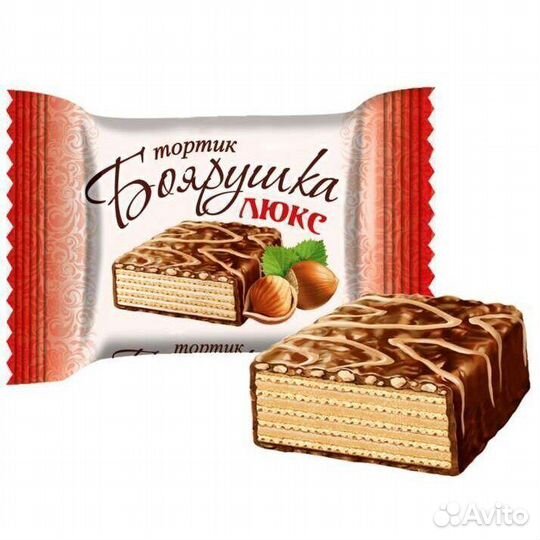 Опт - Тортик Боярушка Ореховый 38г
