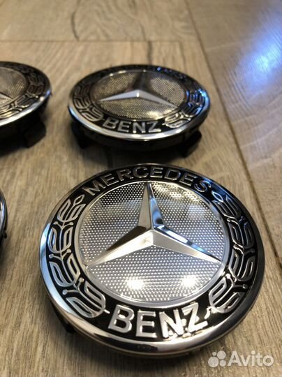 Колпачки на литые диски Mercedes