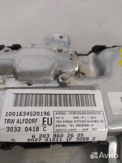 Подушка безопасности в дверь передняя правая