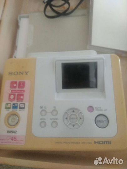 Фото-принтер sony