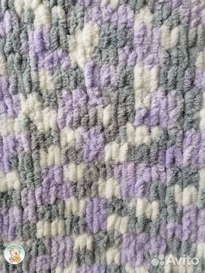 Детские пледы, вязаный плед плюшевый