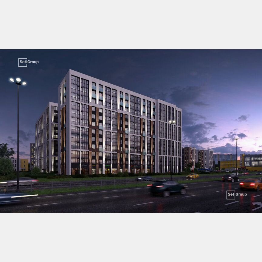 Квартира-студия, 24,6 м², 3/12 эт.