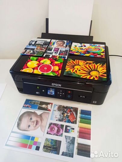 Мфу Epson XP 313 с WiFi и пзк
