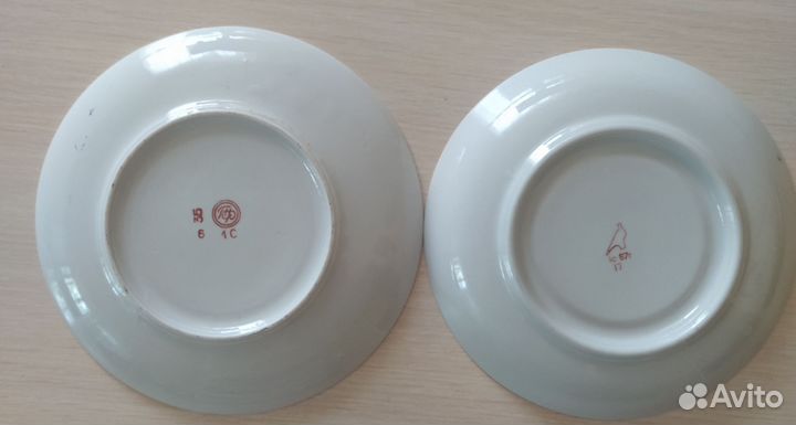 Предметы из сервизов СССР