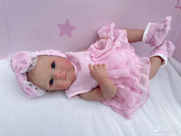 Кукла пупс реборн силиконовая